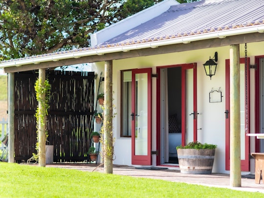Dormer boerderij met eigen kookgelegenheid in de buurt van Stanford en Hermanus bij Landmeterskop Farm Cottages