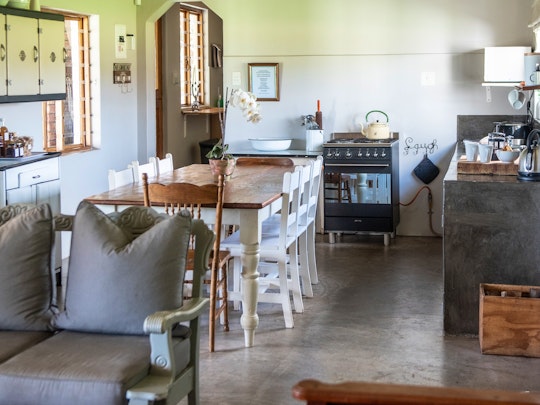 Karakul boerderij met eigen kookgelegenheid in de buurt van Stanford en Hermanus bij Landmeterskop Farm Cottages