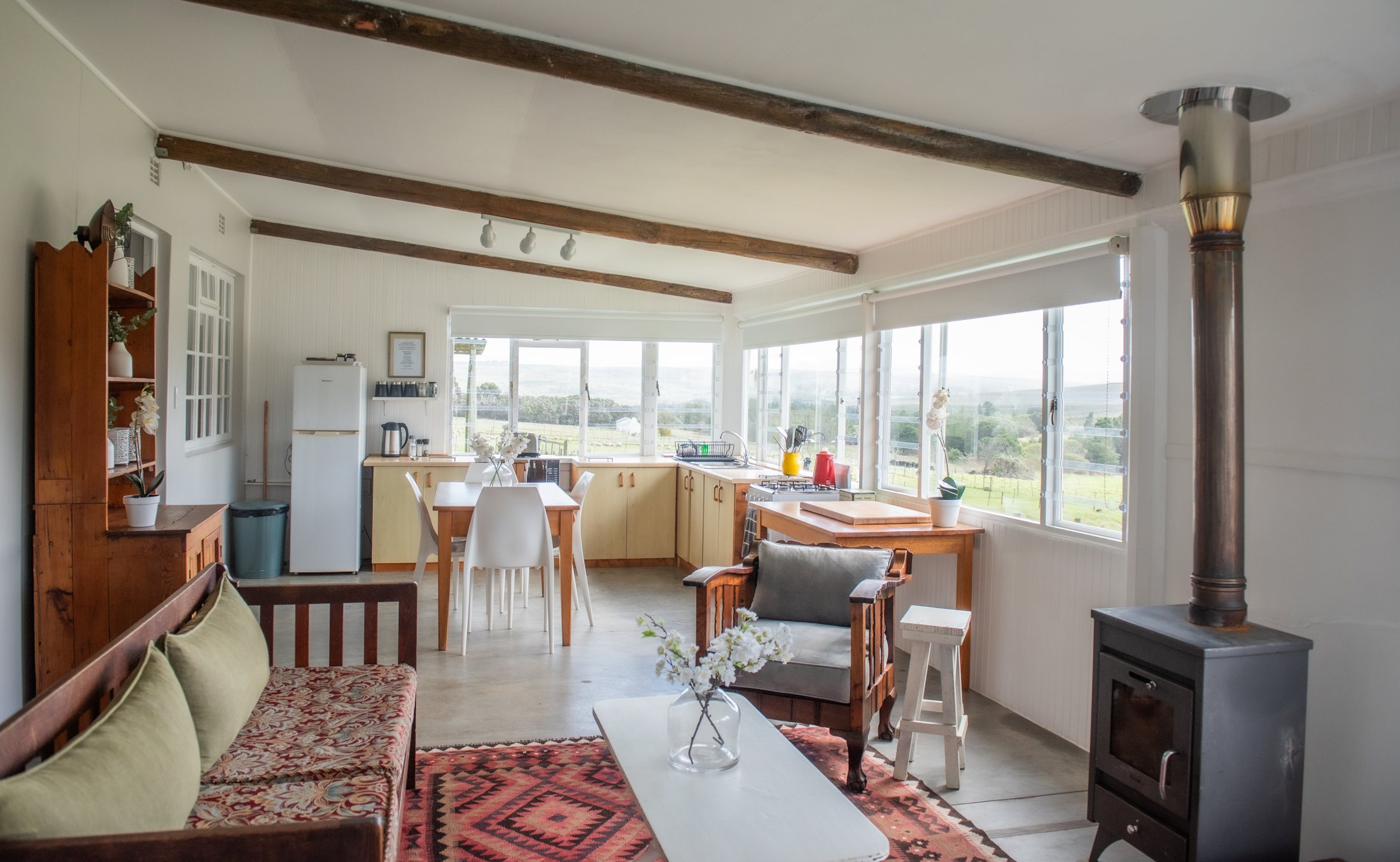 Duck Pond cottage at Landmeterskop Farm Cottages