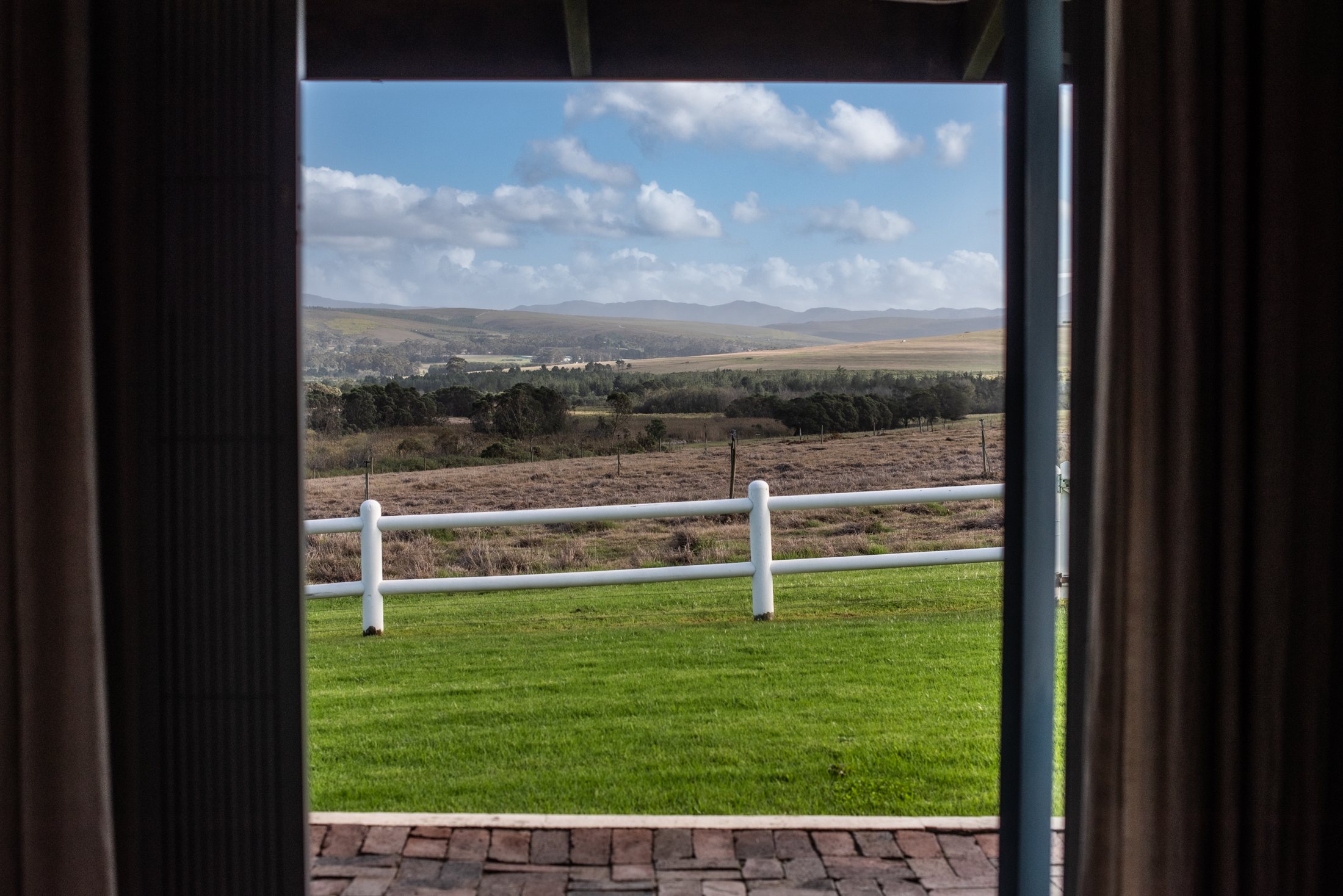 Entrance at Landmeterskop Farm Cottages near Stanford