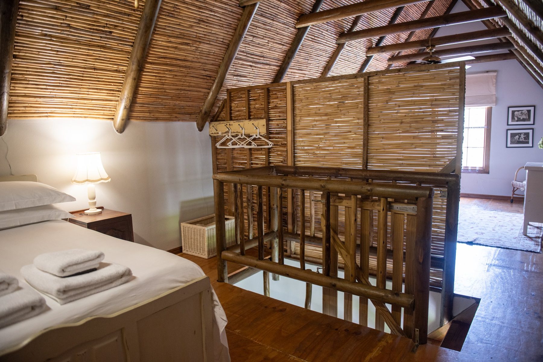 Karakul — twin bedroom at Landmeterskop Farm Cottages